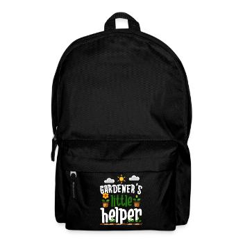 Gardener's Little Helper Flowerpot Planting - Backpack - black - Front
