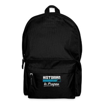 Historian In Progress Historian Student Historians - Backpack - black - Front