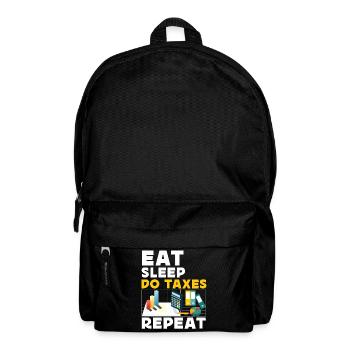 Accountant Bookkeeper Accounting - Rucksack - Schwarz - Vorne