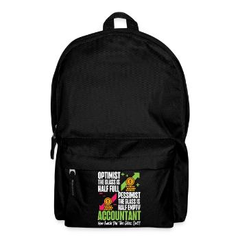 Comptable Comptable Comptable - Sac à dos - noir - Devant