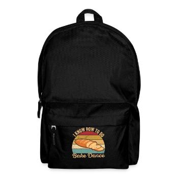 Funny bread baker - Backpack - black - Front