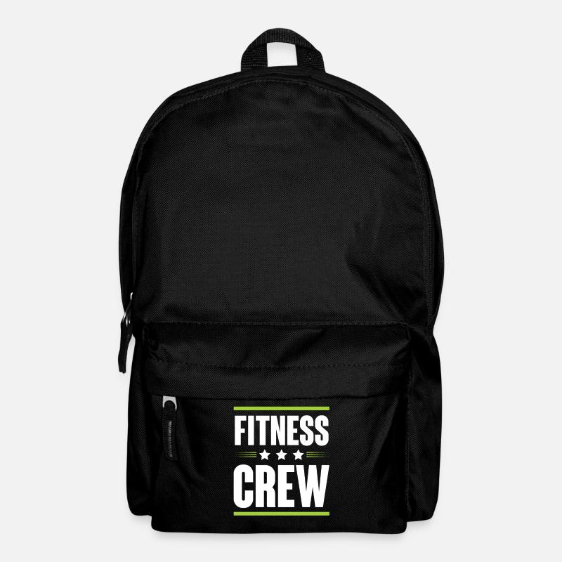 Fitness Crew - Rucksack - Schwarz