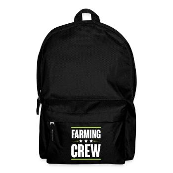 Farming Crew - Rucksack - Schwarz - Vorne