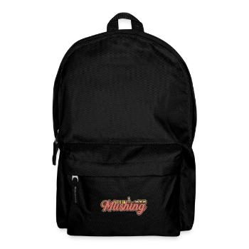 Sled Dog Racing Sled Dogs Gift - Backpack - black - Front