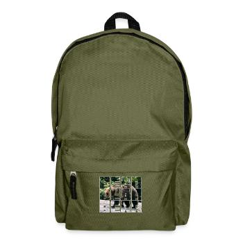 Bär - Rucksack - Olivgrün - Vorne