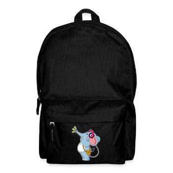 Musique casque Elephant - Sac à dos - noir - Devant