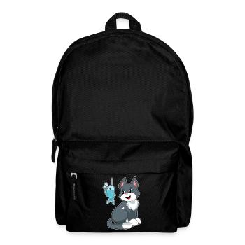 Cat Angler Fish Fishing - Backpack - black - Front