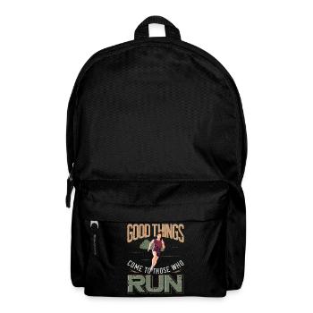 Running Runner Half Marathon - Rucksack - Schwarz - Vorne