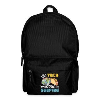 Let's Taco Bout Surfing Lover - Backpack - black - Front