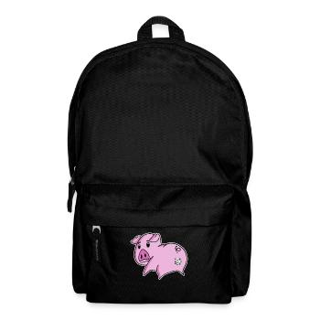 Pig Ass - Pig Butt - Backpack - black - Front