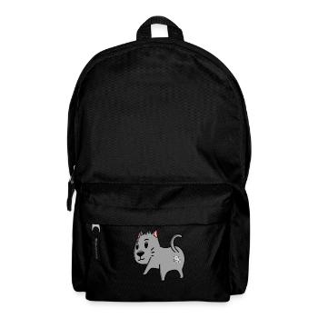 Cat Ass - Cat Butt - Backpack - black - Front