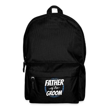 Mariage du marié père du marié - Sac à dos - noir - Devant