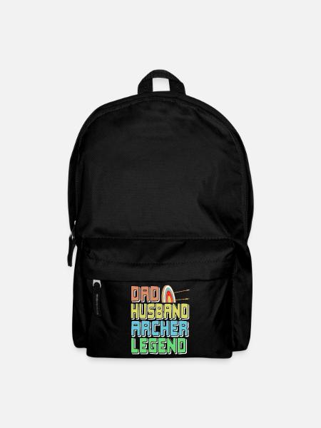 Dad Husband Archer Legend - Rucksack - Schwarz