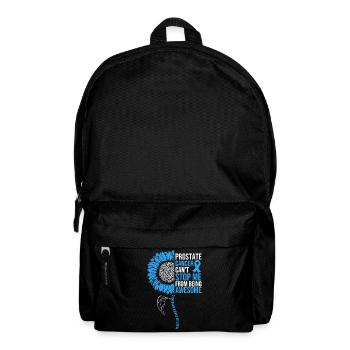 Prostate Cancer Awareness Sunflower - Backpack - black - Front