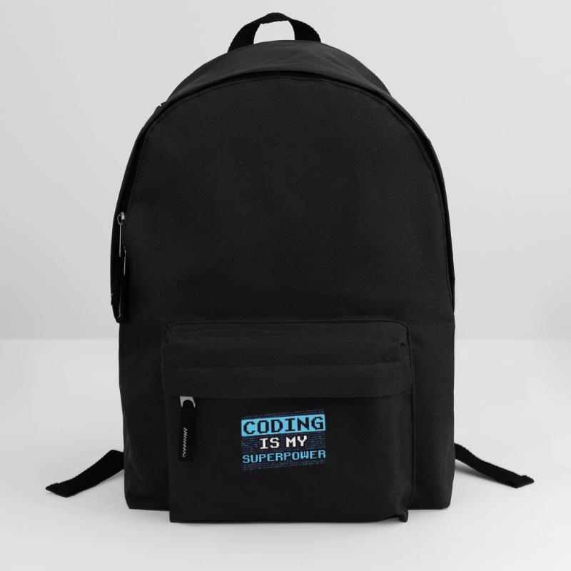 Le codage est mon programmeur codeur superpuissant Sac à dos