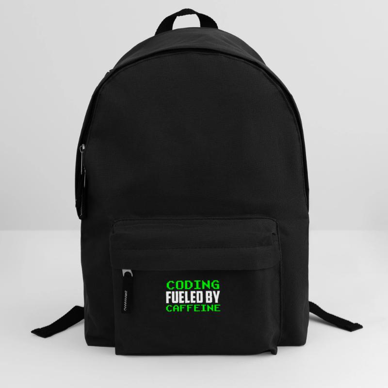 Programming powered by caffeine code Backpack