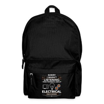 Electrical Engineering Engineer Research Development - Backpack - black - Front