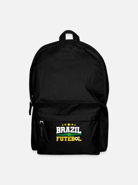 Brazil Soccer Team Brazil Futebal - Backpack - black