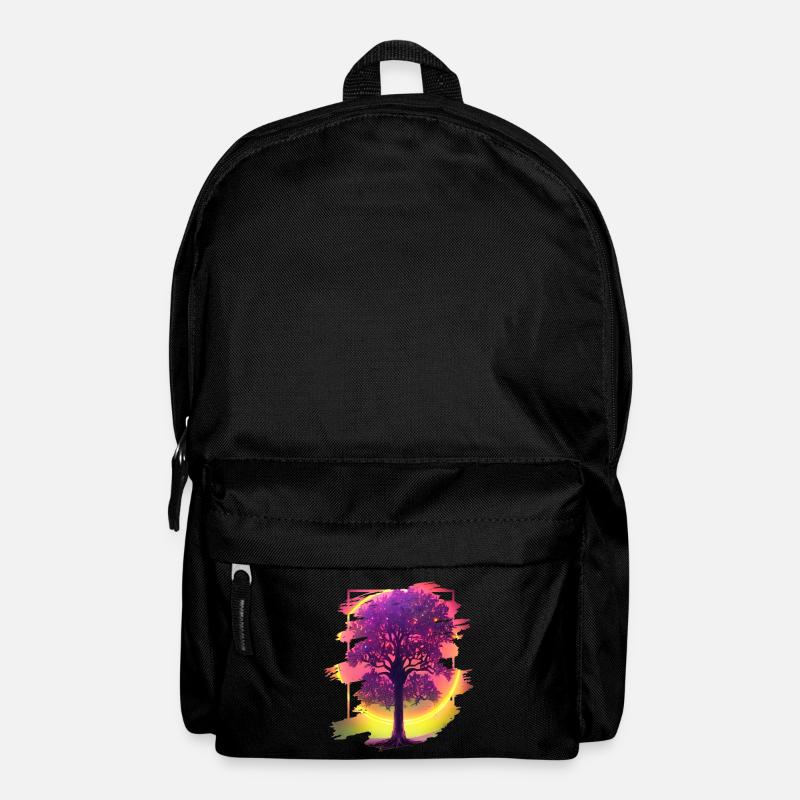 Lebensbaum - Rucksack - Schwarz
