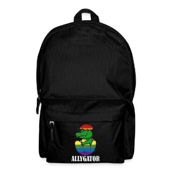 Allygator Hetero-verbündeter Alligator - Rucksack - Schwarz - Vorne