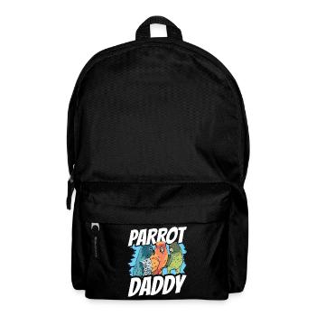 Perroquet Papa Mignon Animal Pet Perroquet - Sac à dos - noir - Devant