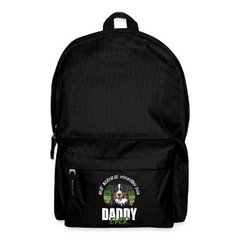 Berner Sennenhund - Rucksack - Schwarz - Vorne