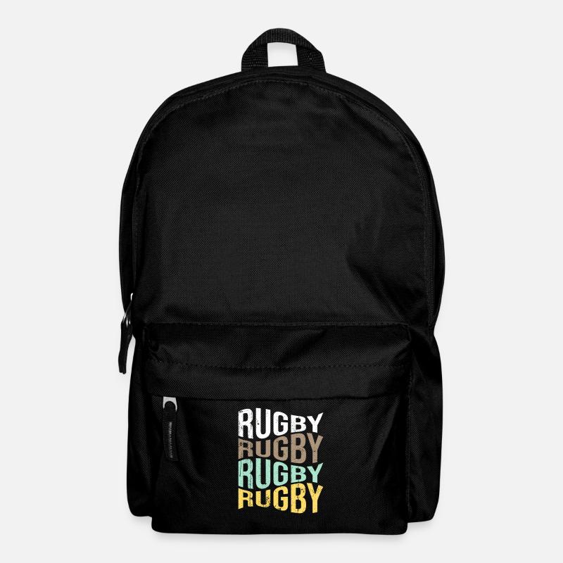 rugby - Rucksack - Schwarz