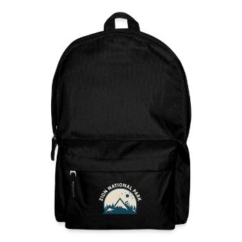 Zion National Park Utah Hiking Camping Outdoor - Backpack - black - Front