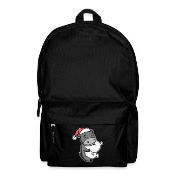 Donkey Christmas Sleep Sleep Sleep Sleep - Backpack - black - Front