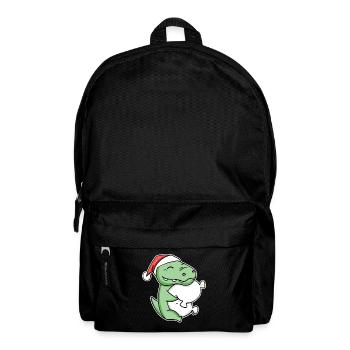 Crocodile Noël Sommeil Sommeil Sommeil Sommeil - Sac à dos - noir - Devant