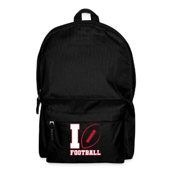 J’adore Football American Football USA - Sac à dos - noir - Devant