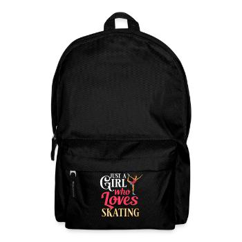Patinage artistique Patins à glace Patinage sur glace - Sac à dos - noir - Devant