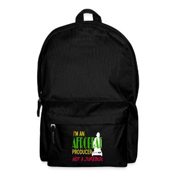 Je suis un producteur d’afrobeat, pas un jukebox - Sac à dos - noir - Devant