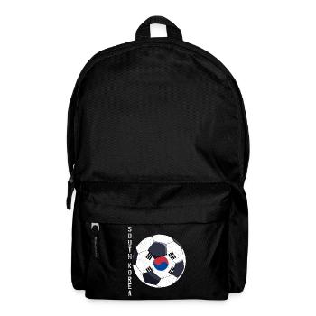 Corée du Sud Soccer Ball Drapeau sud-coréen - Sac à dos - noir - Devant