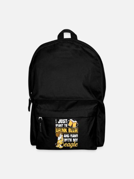 Bier Trinken - Rucksack - Schwarz