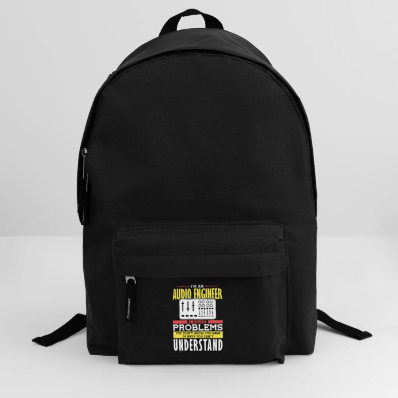 Audio Engineer Solve Problem Tontechniker Rucksack