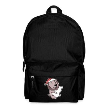 Lion Noël Sommeil Sommeil Sommeil - Sac à dos - noir - Devant
