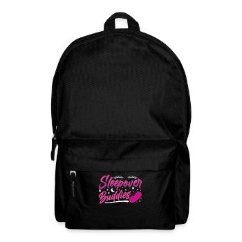 Sleepover Freunde Party Übernachtung Übernachten - Rucksack - Schwarz - Vorne
