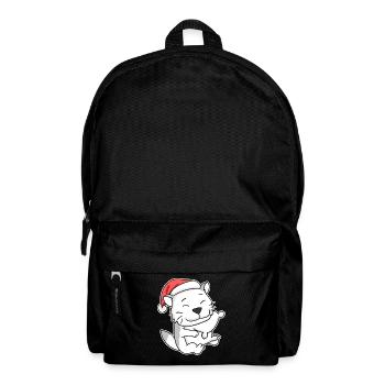Burmilla Cat Noël Sommeil Fatigué - Sac à dos - noir - Devant