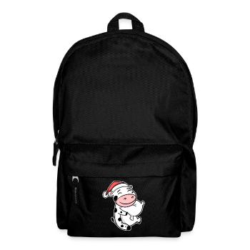 Cow Christmas Sleep Sleep Sleep Sleep - Backpack - black - Front