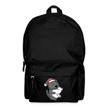 Black Panther Christmas Sleep Sleep - Backpack - black - Front