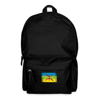 kabyle amazigh flag berber, africa kabyle - Rucksack - Schwarz - Vorne