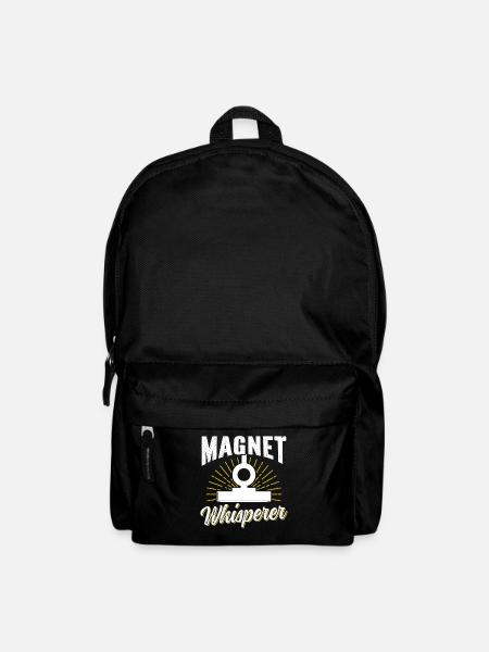 Magnet Whisperer Magnet Fisherman Magnet Fishing - Sac à dos - noir