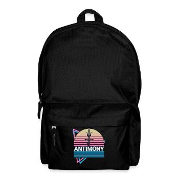 Antimon Alchemie Retro - Rucksack - Schwarz - Vorne
