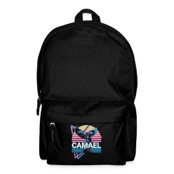 Camael Erzengel Khamuel Retro - Rucksack - Schwarz - Vorne