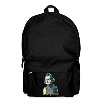 Roboter - Rucksack - Schwarz - Vorne
