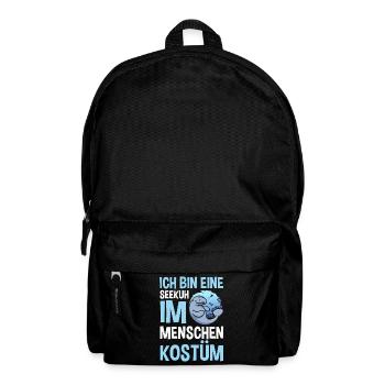Meerkuh Seekuh - Rucksack - Schwarz - Vorne