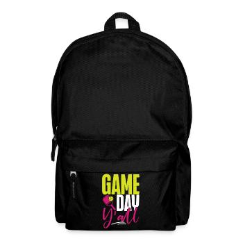 Pickleball Girl Ladies Game Day - Rucksack - Schwarz - Vorne