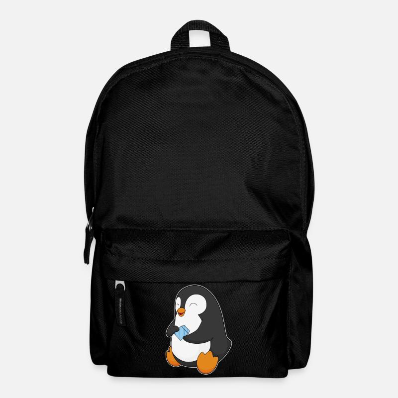 Pinguin Eiswürfel - Rucksack - Schwarz