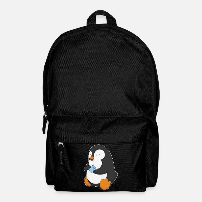 Pinguin Eiswürfel - Rucksack - Schwarz